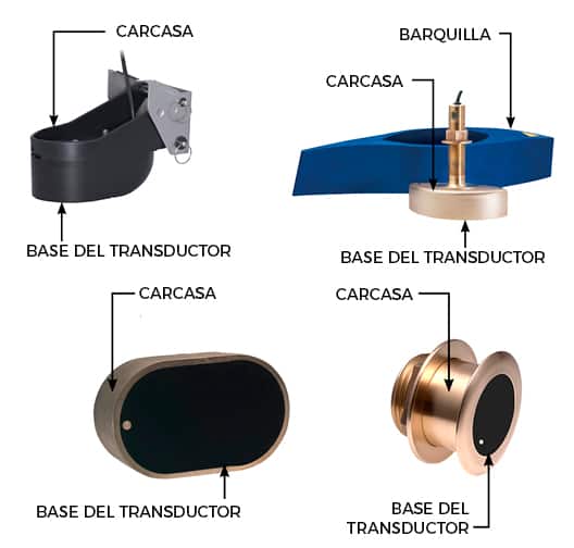 Recubrimiento transparente antiadherente especialmente desarrollado para los transductores certificado por AIRMAR, no interfiere en la señal.